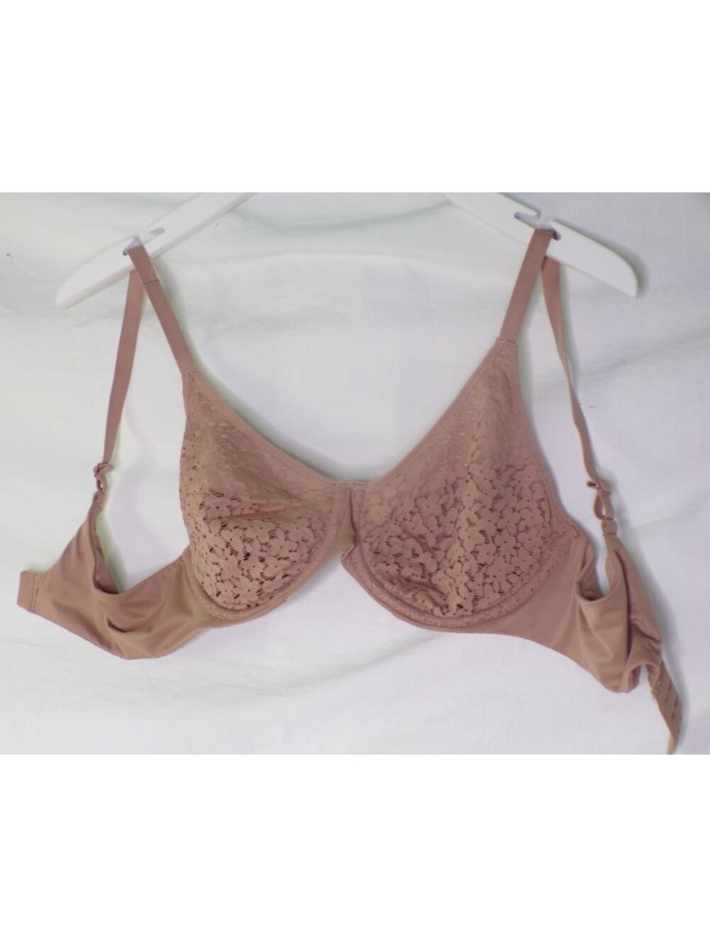 🆕CHANTELLE Norah Underwire Non-Padded Bra 36DDDD Tan Beige #13F1 - Picture 10 of 11